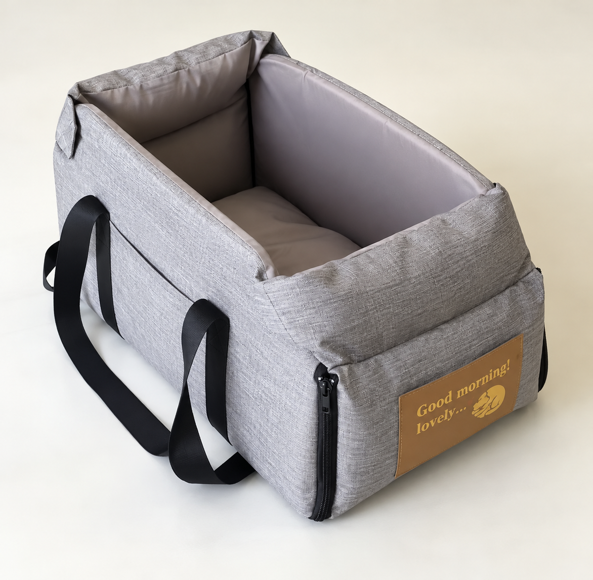 Pet Center Console Car Seat – Small Dog & Cat Travel Booster